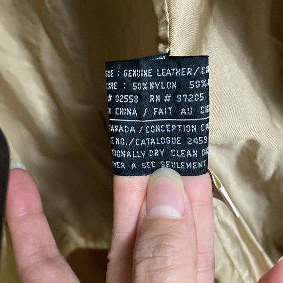 Danier Geniune Leather Jacket - Camel Colour - Picture 6 of 8